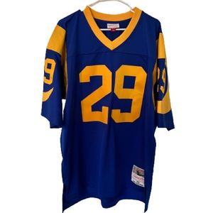 Los Angeles Rams Eric Dickerson Mitchell and Ness Replica Jersey | Size: Mens XL